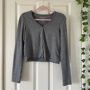 AE Soft & Sexy Plush Button Down Shirt